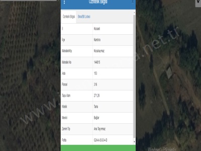 Kocaeli Kandıra Kocakaymas Mah Satılık Tarla 271 M2 Yolu Var Müstakil