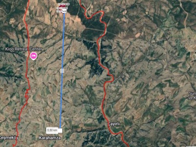 Kırklareli Merkez Karahamza Köyü Satılık Tarla 79 700 M2 Müstakil Yolu Var