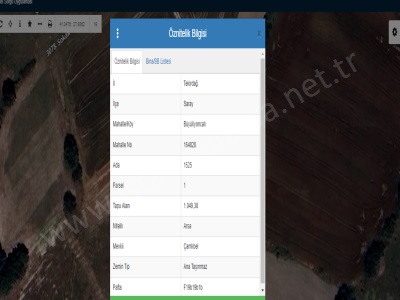 Tekirdağ Saray Büyükyoncalı Mah Satılık Arsa 1 050 M2 Yola Cephe Müstakil Merkez