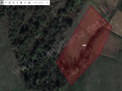 Çatalca Çiftlikköyde Satılık Tarla Arsa 980 M2 Hisseli Yolu Var Çiftlikköy Mah