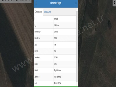 Kırklareli Lüleburgaz Celaliyede Satılık Tarla 2 789 M2 Müstakil Resmi Yolu Var Celaliye Köyü
