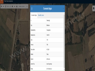 Tekirdağ Malkara Yaylagöne Mah Satılık Tarla 412 M2 Müstakil Evlerin Yakını Yolu Var