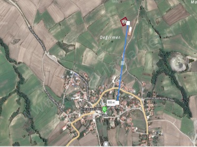 Edirne Keşan Karacaali Köyü Satılık Tarla 1 600 M2 Tek Tapu Evlerin Yakını