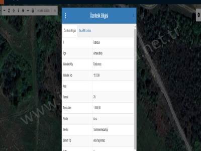 Arnavutköy Durusu Mah Satılık Arsa 1000 M2 Müstakil Evlerin Yakını