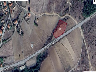 Edirne Uzunköprü Elmalı Köyünde Satılık Tarla Arsa 880 M2 Asfalt Yola Cephe Çöpköy Mah