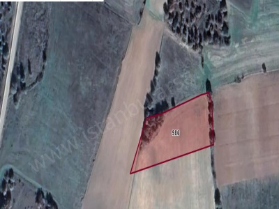 Edirne Meriç Akıncılar Köyünde Satılık Tarla Arsa 159 M2 Hisseli