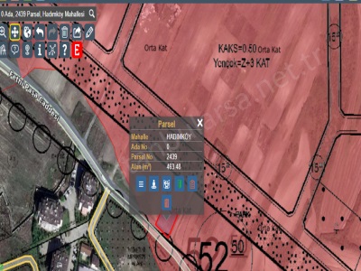 Arnavutköy Hadımköyde Satılık Arsa 449 M2 Müstakil Cadde Cephe Hadımköy Mah