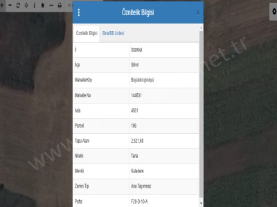 Silivri Büyükkılıçta Satılık Tarla 2 521 M2 Müstakil Yola Cephe Büyük Kılıçlı Mah