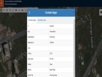 Arnavutköy Hadımköyde Satılık Arsa 261 M2 Müstakil Merkezde 3 Kat İmarlı Hadımköy Mah