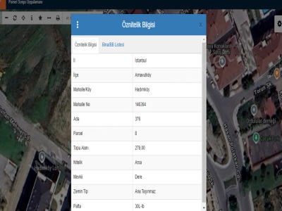 Arnavutköy Hadımköyde Satılık Arsa 279 M2 İmarlı Müstakil Merkezde Hadımköy Mah