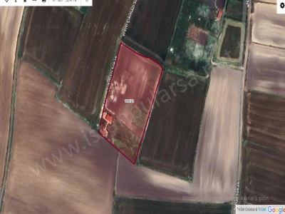 Çatalca Oklalıda Satılık Tarla Arsa 407 M2 Hisseli Çaplı Yolu Var Oklalı Mah