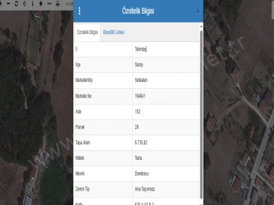 Tekirdağ Saray Sefaalan Mah Satılık Tarla 6 735 M2 Merkezde Müstakil