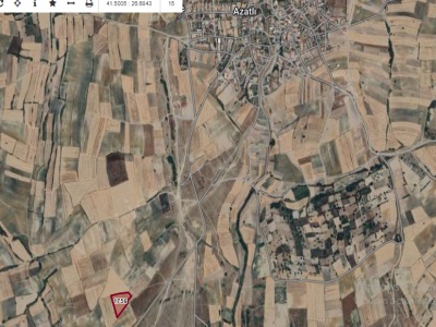 Edirne Havsa Azatlı Köyünde Satılık Tarla Arsa 220 M2 Hisseli