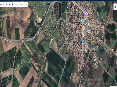 Edirne İpsala Sultanköyde Satılık Tarla 4 Dönüm Yolu Var İmar Dibi Müstakil Menderes Mah-Sultan Köyü