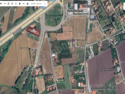 Çatalca Oklalıda Satılık Tarla Arsa 225 M2 Merkezde Cadde Cephe Hisseli Oklalı Mah