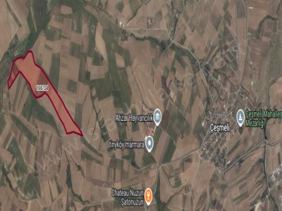 Tekirdağ Marmaraereğli Çeşmeli Mah Satılık Tarla Arsa 592 M2 Hisseli Yolu Var Marmaraereğlisi