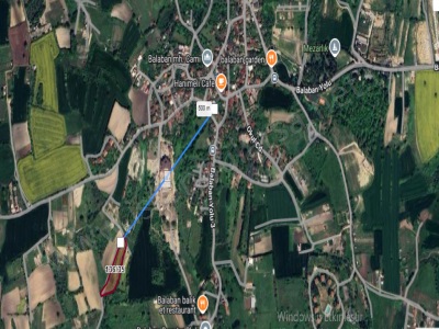 Arnavutköy Balabanda Satılık Tarla Arsa 142 M2 Çevrili Yolu Var Balaban Mah