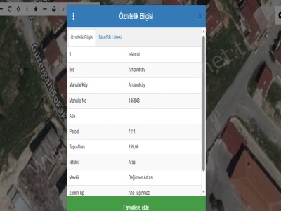 Arnavutköy Mustafa Kemalpaşa Mah Satılık Arsa 159 M2 Müstakil Merkezde 3 Kat İmarlı Kemal Paşa