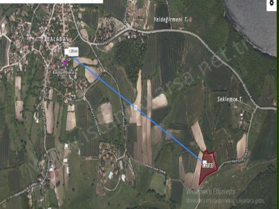 Arnavutköy Balabanda Satılık Tarla Arsa 573 M2 Yolu Var Evlerin Yakını Balaban Mah
