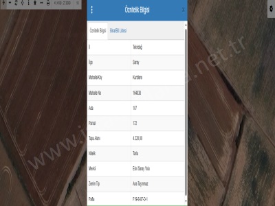 Tekirdağ Saray Kurtderede Satılık Tarla 4 220 M2 Yola Cephe Müstakil Kurtdere Mah
