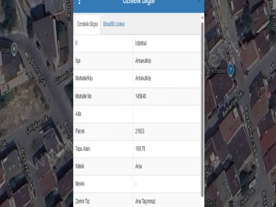 Arnavutköy İslambeyde Satılık Arsa 113 M2 Müstakil Merkezde 4 Kat İmarlı İslambey Mah