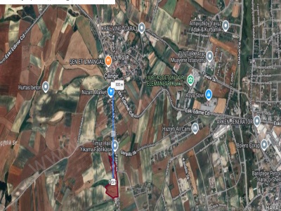 Arnavutköy Çilingirde Satılık Tarla Arsa 323 M2 Hisseli Cadde Cephe Çilingir Mah