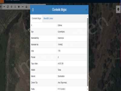 Ackerland Kaufen In  Türkei, Edirne, Uzunkopru, Hamidiye Koyu , 2540 m2