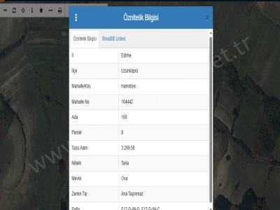 Edirne Uzunköprü Hamidiye Köyünde Satılık Tarla 3 270 M2 Müstakil