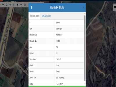 Field For Sale in  Turkey, Edirne, Uzunkopru, Hamidiye Koyu , 2020 m2