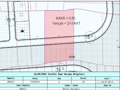 Arnavutköy Haraççıda Satılık Tarla Arsa 260 M2 Hisseli Yolu Var İmarlı Haraççı Mah