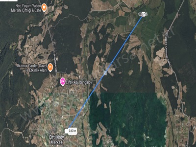 Çatalca Çiftlikköyde Satılık Tarla Arsa 227 M2 Hisseli Yolu Var Çiftlikköy Mah