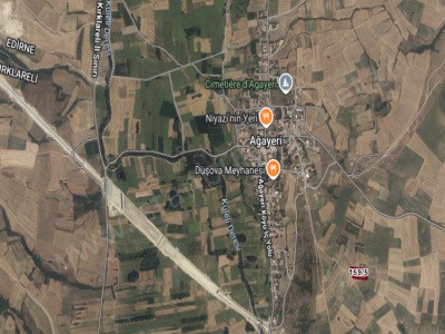 Kırklareli Babaeski Ağayeri Köyünde Satılık Arsa 3 780 M2 Müstakil Yolu Var