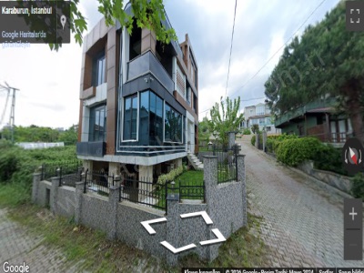 Arnavutköy Karaburunda Satılık Villa Viila 4 Katlı 5+2 Tribleks Karaburun Mah