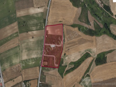 Arnavutköy Dursunköyde Satılık Arsa 222 M2 Cadde Cephe Hisseli İmarlı Dursunköy Mah