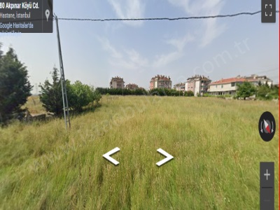 Arnavutköy Hadımköyde Satılık Arsa 506 M2 Müstakil Cadde Cephe Hadımköy Mah