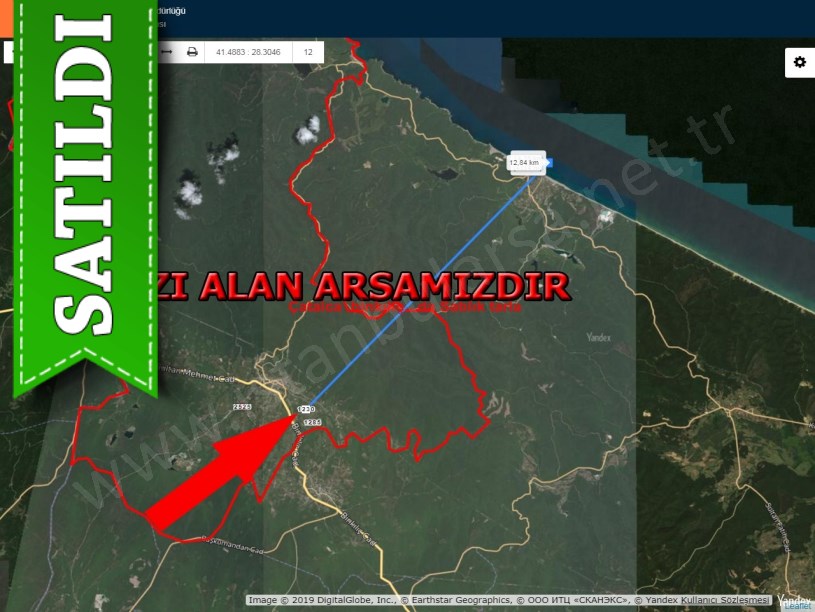 çatalca bınkılıç  de satılık arsa 