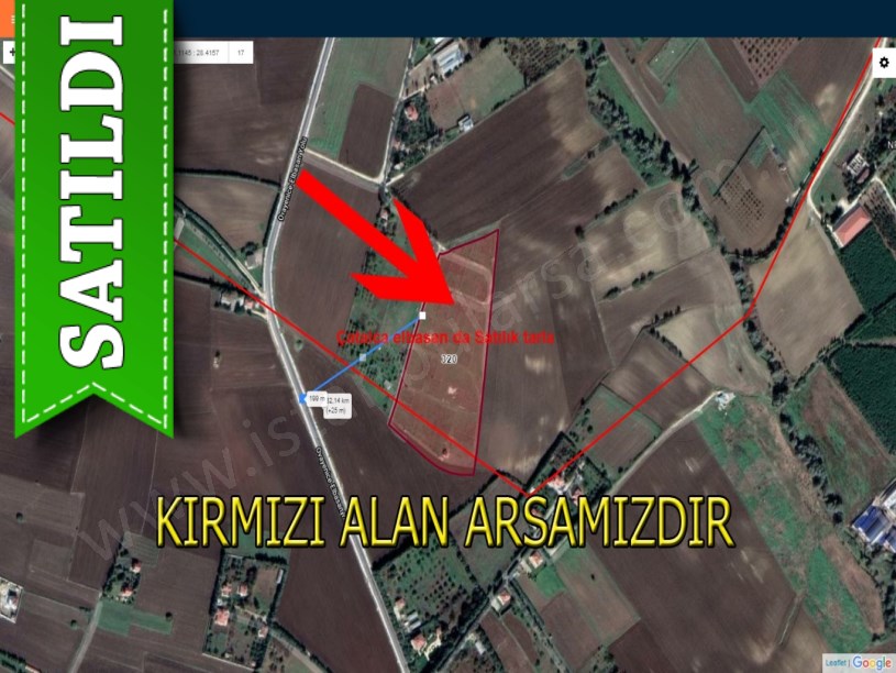 Çatalca elbsan da satılık tarla