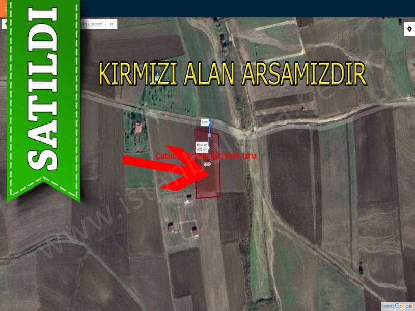 Çatalca elbasan de satılık tarla