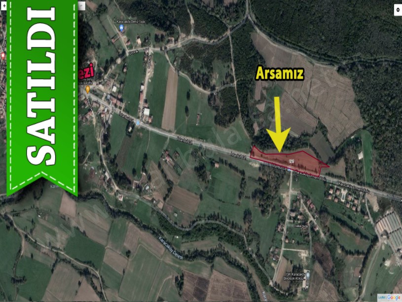 Karacaköy Çatalca da satılık arsa