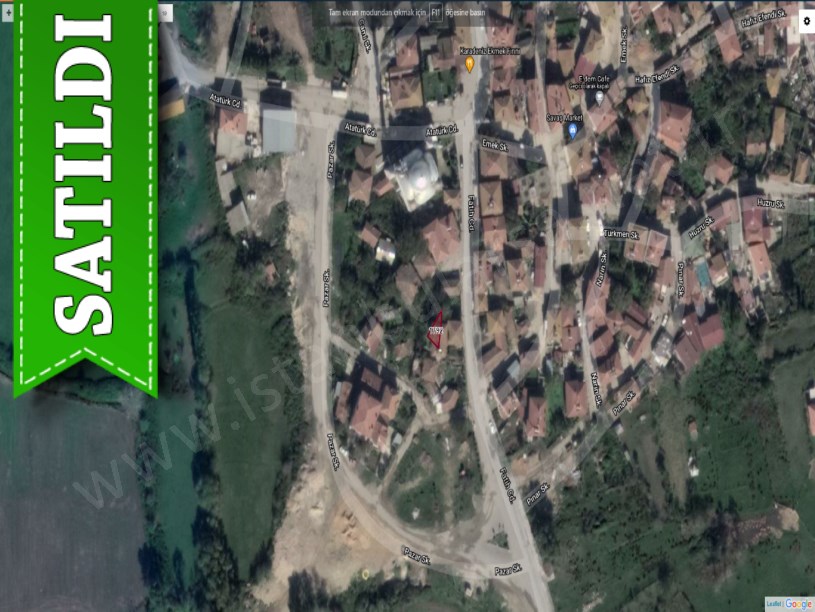 Çatalca Karacaköy de merkez de satılık arsa