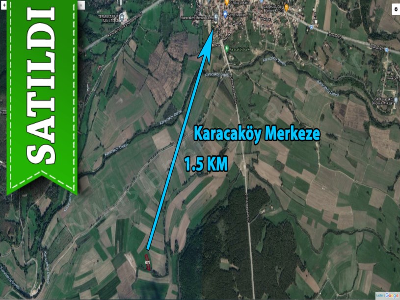 Karacaköy Çatalca da satılık arsa