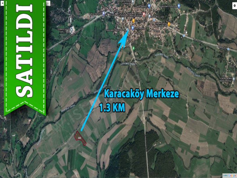 Karacaköy Çatalca da satılık tarla