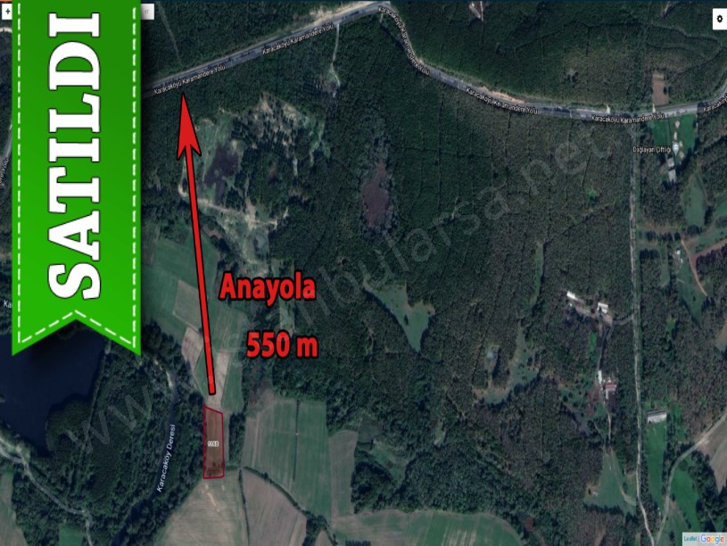 Çatalca Karacaköy de satılık arsa