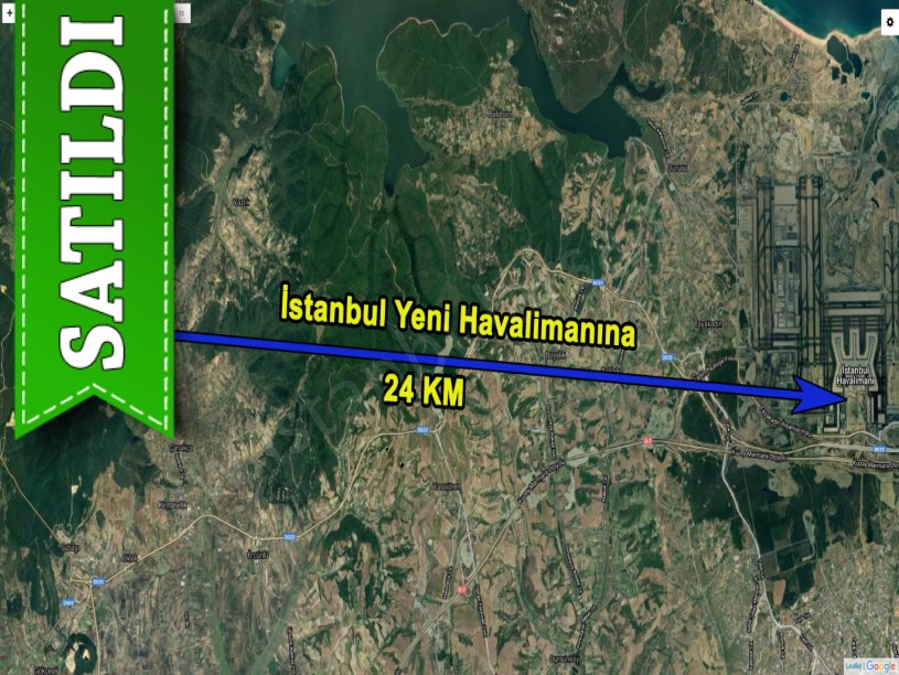 Dağyenice Çatalca da satılık tarla