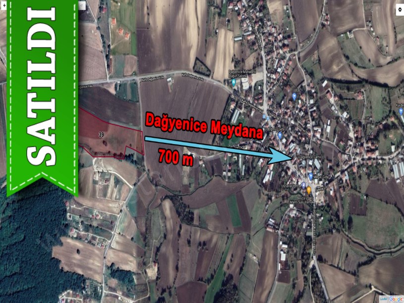 Dağyenice Çatalca da satılık tarla