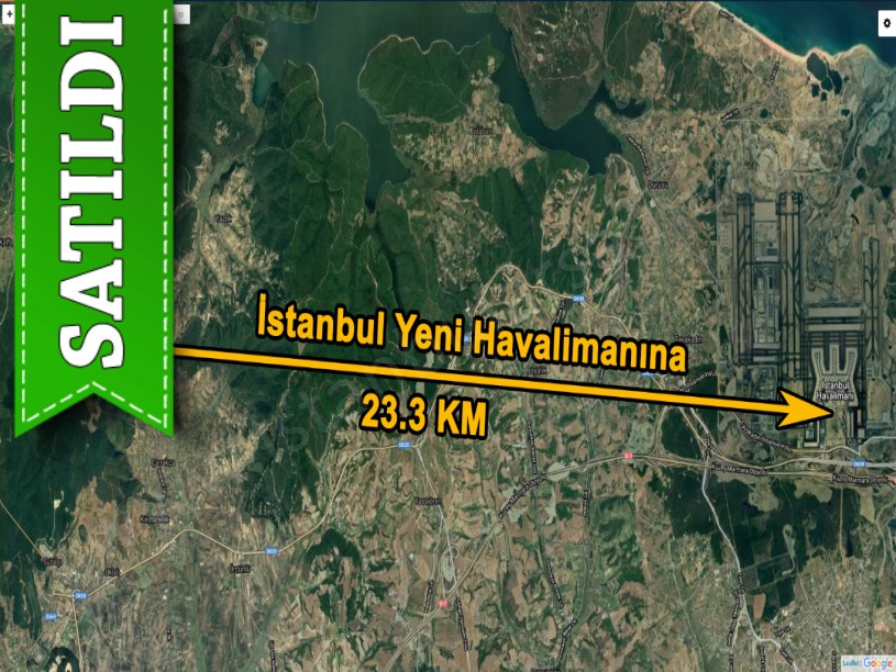 Dağyenice Çatalca da satılık arsa