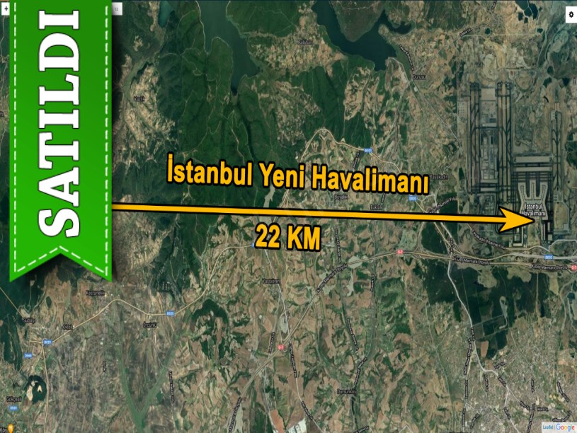 Çatalca Dağyenice de satılık tarla