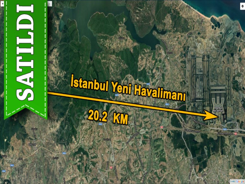 Dağyenice Çatalca da satılık tarla