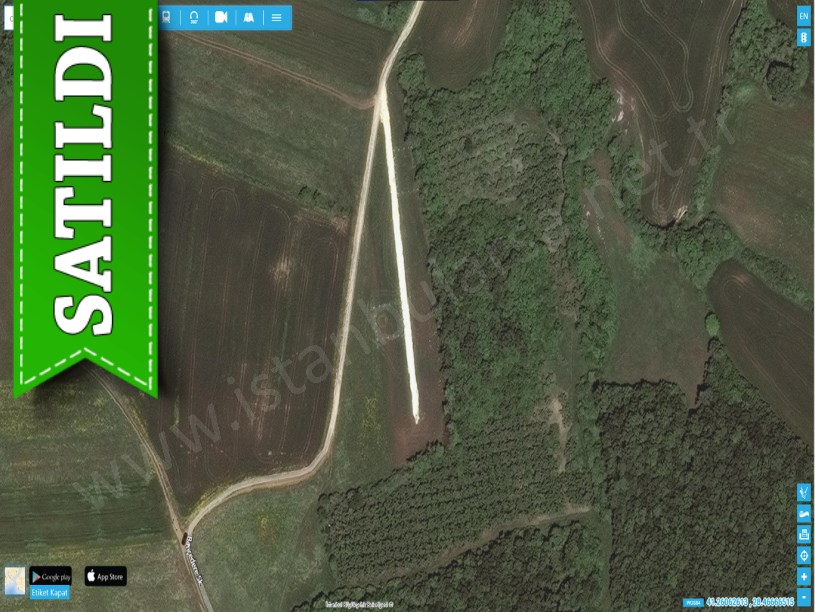 Dağyenice Çatalca da satılık tarla