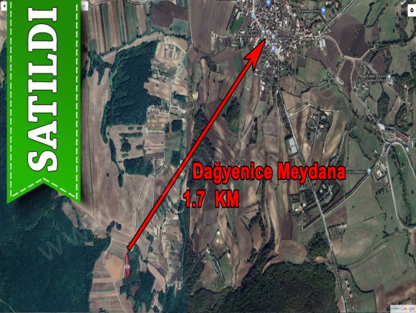 Dağyenice Çatalca da satılık tarla